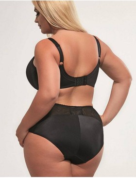 Бюстгальтер балконет Kris Line FORTUNA COMFORT ultra черный, Цвет: черный, Размеры: 85DD, изображение 8