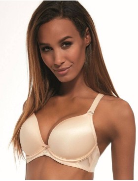 Бюстгальтер балконет пуш-ап Kris Line FORTUNA COMFORT brassiere s-class телесный, Цвет: телесный, Размеры: 75DD, изображение 5