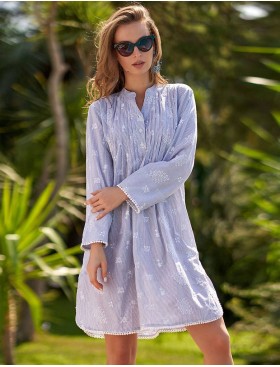 Туника Mia-Amore DOMINICANA 1403, Цвет: голубой, Размеры: S, изображение 2