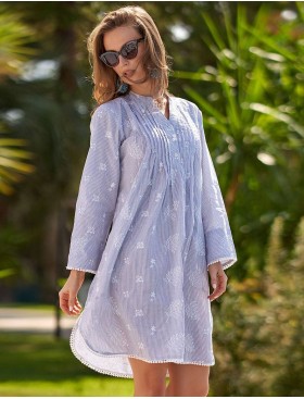 Туника Mia-Amore DOMINICANA 1403, Цвет: голубой, Размеры: S, изображение 3