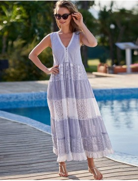 Сарафан Mia-Amore ARGENTINA 1414, Цвет: голубой, Размеры: M, изображение 4