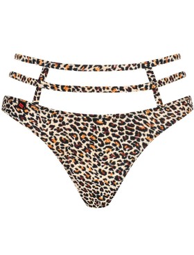 Трусики стринги Obsessive SELVY THONG, Цвет: бежевый, Размеры: S/M, изображение 3