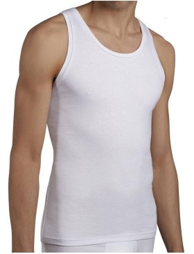 Майка хлопковая мужская Ysabel Mora 20104 STRAPS T-SHIRT, Цвета: черный, Размеры: M