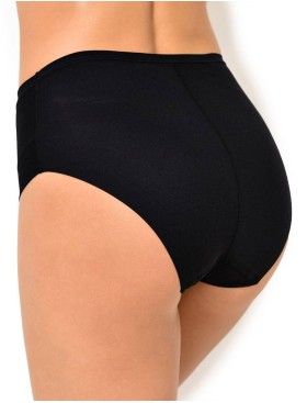 Трусы слипы хлопковые Janira COTTON BAND Slip 1031863 negro, Цвет: negro (черный), Размеры: M, изображение 2