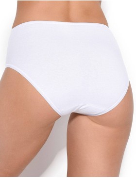 Набор хлопковых трусов слипов (2шт) Janira PACK-2 SLIP ESENCIAL 1031649 blanco, Цвет: blanco (белый), Размеры: 3XL, изображение 2