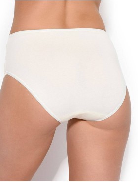 Набор хлопковых трусов слипов (2шт) Janira PACK-2 SLIP ESENCIAL 1031649 nacar, Цвет: nacar (крем), Размеры: 3XL, изображение 2