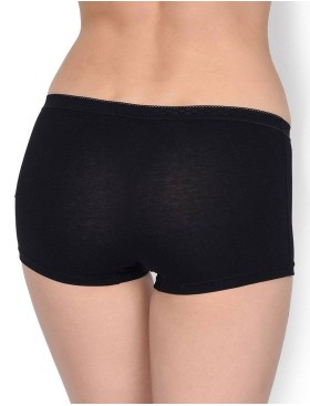 Хлопковые шортики в наборе (2шт) Janira PACK-2 boxer ESENCIAL 1031671 black, Цвет: black (черный), Размеры: XL, изображение 2