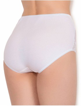 Трусы макси Janira BRAGA CHARM COTTON 1031690 blanco, Цвет: blanco (белый), Размеры: M, изображение 2