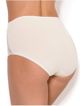 Трусы макси Janira BRAGA CHARM COTTON 1031690 nacar, Цвет: nacar (крем), Размеры: M, изображение 2