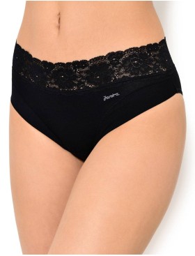 Трусы слипы миди Janira BRISLIP DOLCE CINTURE 1031786 negro, Цвет: negro (черный), Размеры: S