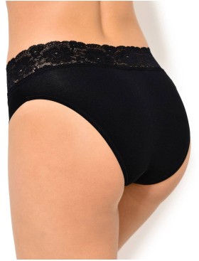 Трусы слипы миди Janira BRISLIP DOLCE CINTURE 1031786 negro, Цвет: negro (черный), Размеры: S, изображение 2