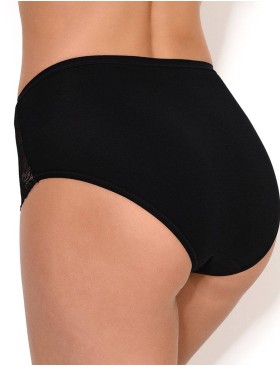 Трусы слипы Janira MAIKA CHARM COTTON 1031688 negro, Цвет: negro (черный), Размеры: M, изображение 2