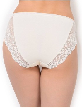 Трусы слипы миди Janira MILANO CHARM COTTON 1031689 nacar, Цвет: nacar (крем), Размеры: M, изображение 2