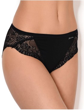 Трусы слипы миди Janira MILANO CHARM COTTON 1031689 negro, Цвет: negro (черный), Размеры: M