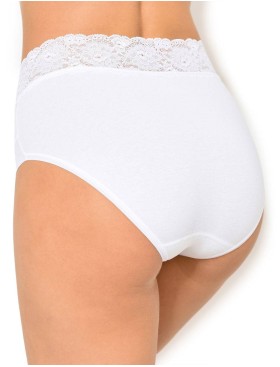 Трусы слипы высокие Janira SLIP DOLCE CINTURE 1031785 blanco, Цвет: blanco (белый), Размеры: M, изображение 2