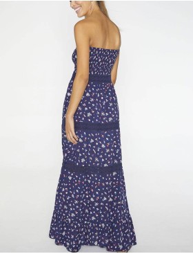 Длинный сарафан Ysabel Mora 85599, Цвет: темно-синий, Размеры: M, изображение 2