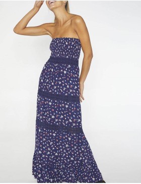 Длинный сарафан Ysabel Mora 85599, Цвет: темно-синий, Размеры: M, изображение 3