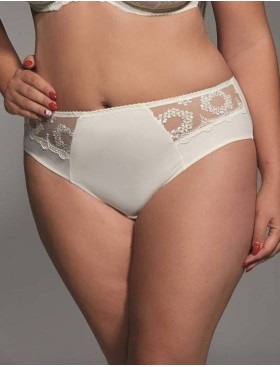 Трусы слипы миди Kris Line FORTUNA briefsmidi экрю, Цвет: экрю, Размеры: M