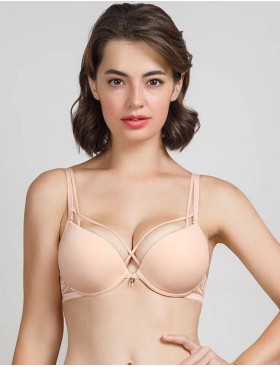 Бюстгальтер с гелевым пуш-ап Mioocchi MELISSA 7560 cipria, Цвет: cipria (пудровый), Размеры: 70C