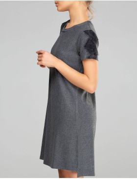 Домашнее платье Opium D-14, Цвет: серый, Размеры: S, изображение 4