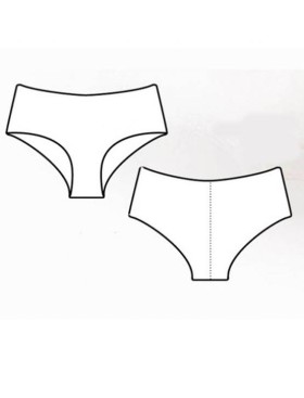 Трусы брифы хлопковые Sielei NATURAL COTTON 1441 ecru melange, Цвет: ecru melange, Размеры: S, изображение 4