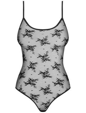 Эротическое боди Obsessive JENNIFAIRY TEDDY, Цвет: черный, Размеры: L/XL, изображение 3