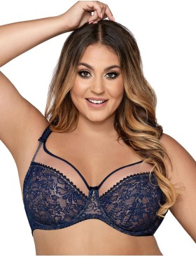 Бюстгальтер мягкий Ava CRYSTAL 1396 M темно-синий, Цвет: темно-синий, Размеры: 65F, изображение 3