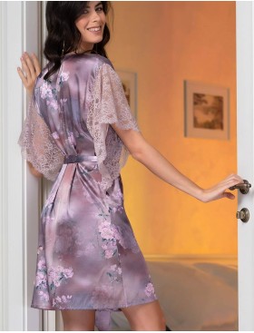 Туника шелковая Mia-Amore AURORA 3654, Цвет: античная роза, Размеры: S/M, изображение 2