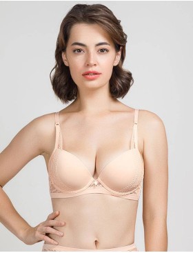 Бюстгальтер балконет Mioocchi MELISSA 7561 cipria, Цвет: cipria (пудровый), Размеры: 75D