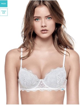 Бюстгальтер балконет Infiore JOY WELL 3001 bianco, Цвет: bianco (белый), Размеры: 80B, изображение 5