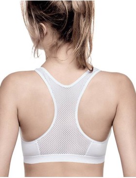 Спортивный топ бралетт Infiore SPORT 891 FIT bianco, Цвет: bianco (белый), Размеры: S, изображение 2