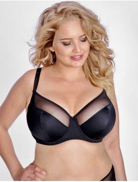 Бюстгальтер мягкий Akcent 1001 M черный, Цвет: черный, Размеры: 70L, изображение 3