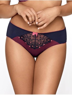 Трусы бразилиана Ava PINK RIVER 1754 braz, Цвет: темно-синий, Размеры: S