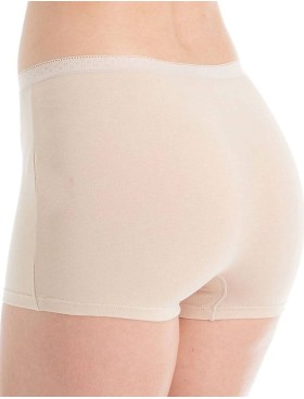 Хлопковые шортики в наборе (2шт) Janira PACK-2 boxer ESENCIAL 1031671 dune, Цвет: dune (песочный), Размеры: XL, изображение 2