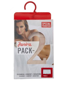 Хлопковые шортики в наборе (2шт) Janira PACK-2 boxer ESENCIAL 1031671 dune, Цвет: dune (песочный), Размеры: XL, изображение 4