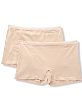 Хлопковые шортики в наборе (2шт) Janira PACK-2 boxer ESENCIAL 1031671 dune, Цвет: dune (песочный), Размеры: XL, изображение 3