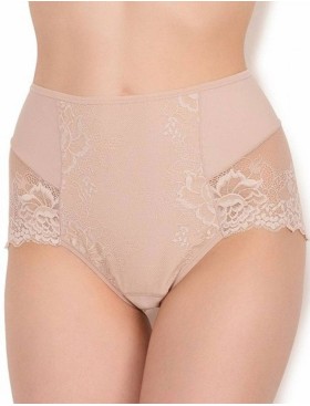 Высокие трусы слипы с танга эффектом Janira CAREY GRETA 1031447 dune, Цвет: dune (песочный), Размеры: M