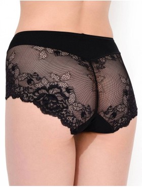 Высокие трусы слипы с танга эффектом Janira CAREY GRETA 1031447 negro, Цвет: negro (черный), Размеры: M, изображение 2