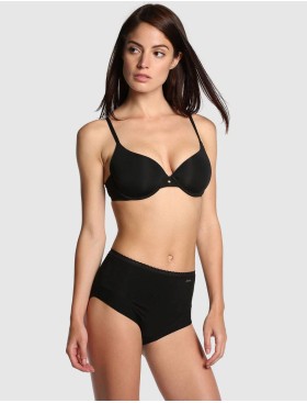 Высокие хлопковые трусы слипы в наборе (2шт) Janira PACK-2 ESENCIAL 1031764 negro, Цвет: negro (черный), Размеры: XL, изображение 4