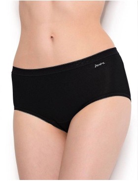 Набор трусов из хлопка (2шт) Janira PACK-2 MIDI ESENCIAL 1031641 negro, Цвет: negro (черный), Размеры: 3XL