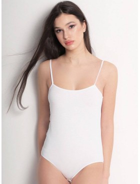 Боди-слип хлопк Jolidon SO SOFT H2076, Цвета: белый, Размеры: M