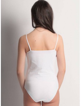 Боди-слип хлопк Jolidon SO SOFT H2076, Цвета: белый, Размеры: M, изображение 2