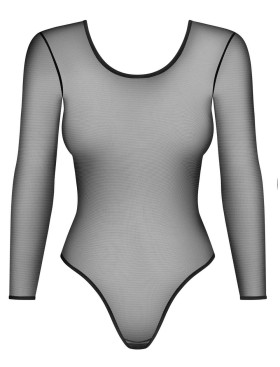 Эротическое боди Obsessive B124 TEDDY, Цвет: черный, Размеры: S/M, изображение 3