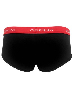 Трусы шорты хлопковые Opium T-31 черный, Цвет: черный, Размеры: S, изображение 4