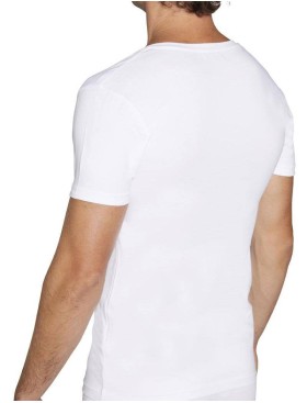 Футболка хлопковая мужская Ysabel Mora 20100 SHORT SLEEVE T-SHIRT белый, Цвет: белый, Размеры: S, изображение 2