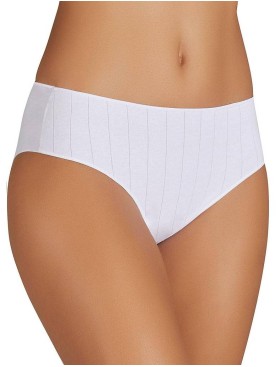 Хлопковые трусы слипы Ysabel Mora 19651 MIDI PANTY белый, Цвет: белый, Размеры: M