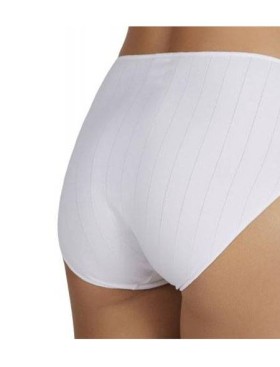 Хлопковые трусы макси Ysabel Mora 19652 MAXI PANTY белый, Цвет: белый, Размеры: M, изображение 3
