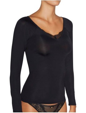 Кофта с длинным рукавом Ysabel Mora INTIMATES 19185 черный, Цвет: черный, Размеры: S