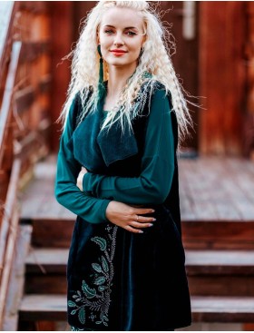 Женский жилет Key LHW 802, Цвет: черный, Размеры: S/M