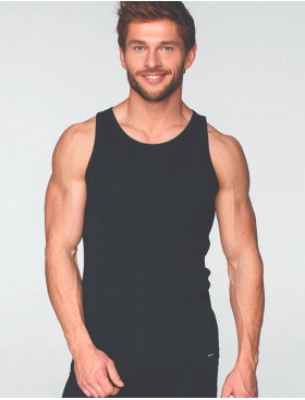 Хлопковая майка Key MVS 012 графит, Цвет: графит, Размеры: M